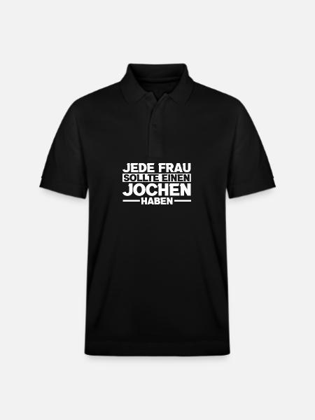 Jochen - Polo PREPSTER bio Stanley/Stella Unisexe - noir