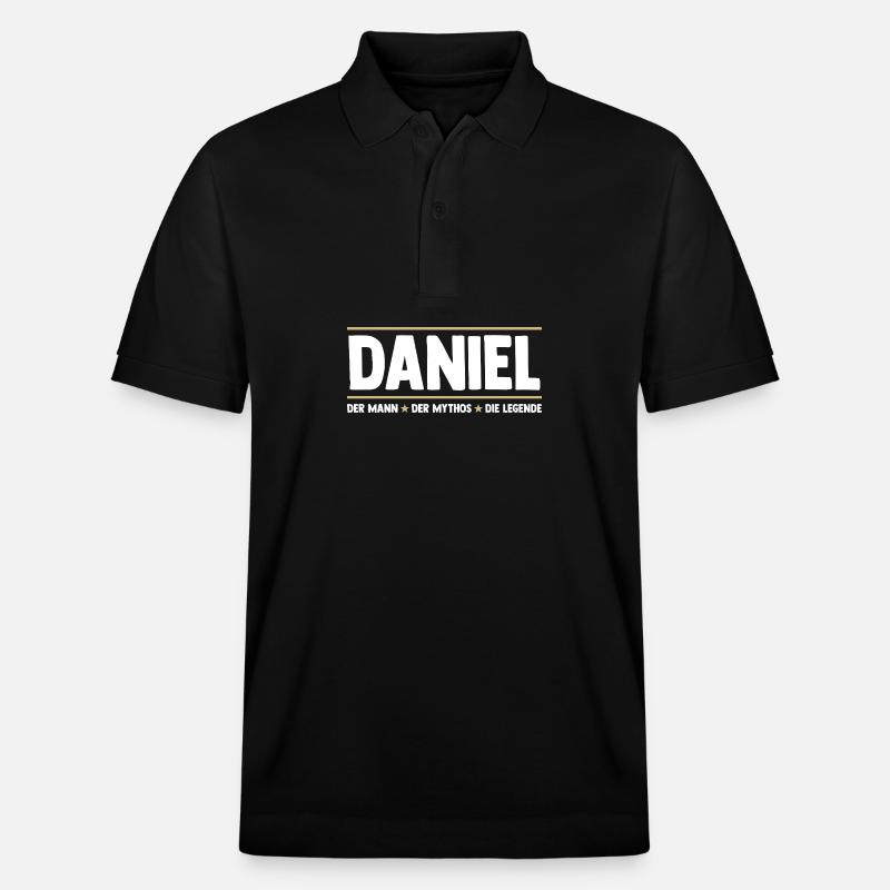 Daniel - Stanley/Stella Unisex Bio-Poloshirt PREPSTER - Schwarz