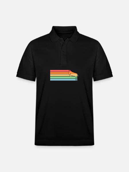 Donkey - Stanley/Stella Unisex Organic Polo Shirt PREPSTER - black