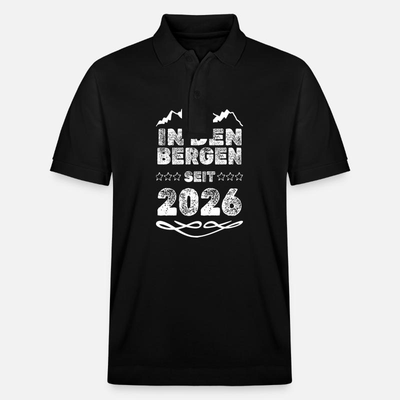 Bergsteiger 2026 - Stanley/Stella Unisex Bio-Poloshirt PREPSTER - Schwarz