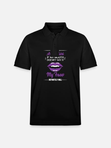 Sternzeichen Widder - Stanley/Stella Unisex Bio-Poloshirt PREPSTER - Schwarz