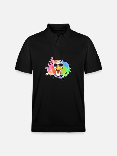 Goose - Stanley/Stella Unisex Organic Polo Shirt PREPSTER - black