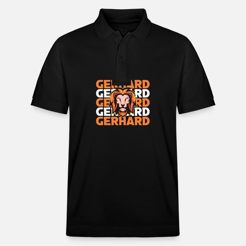 Löwe Gerhard - Stanley/Stella Unisex Bio-Poloshirt PREPSTER - Schwarz