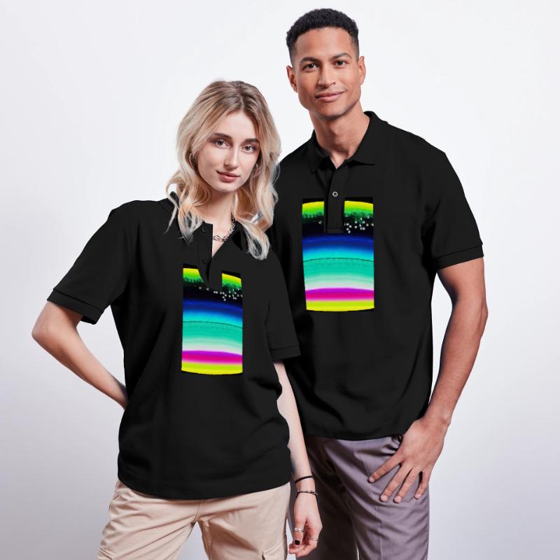 Colors | Colorful | Pattern | patterned | Gradient Stanley/Stella Unisex Organic Polo Shirt PREPSTER