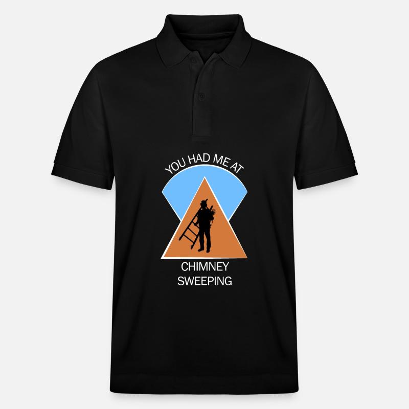 Chimney Sweep Chimney Sweep - Stanley/Stella Unisex Organic Polo Shirt PREPSTER - black