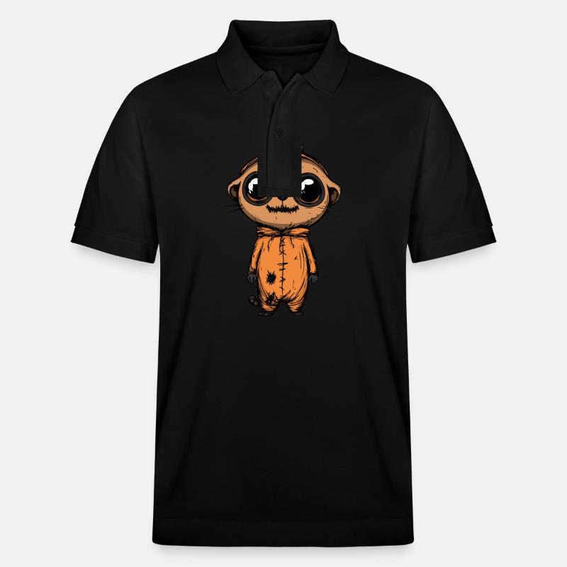 Suricate Halloween Zombie - Polo PREPSTER bio Stanley/Stella Unisexe - noir