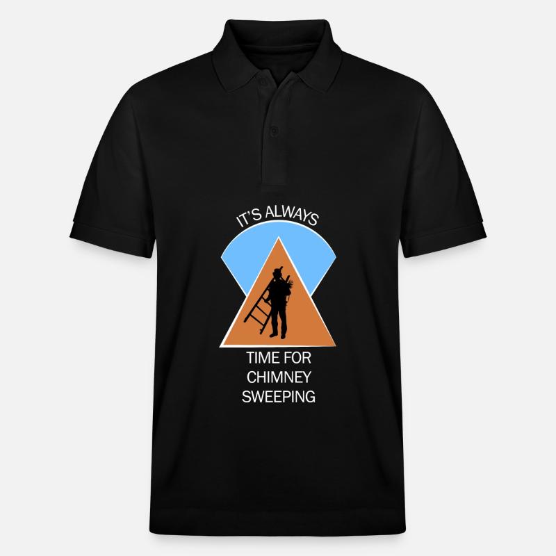 Schornsteinfeger Schlotfeger - Stanley/Stella Unisex Bio-Poloshirt PREPSTER - Schwarz