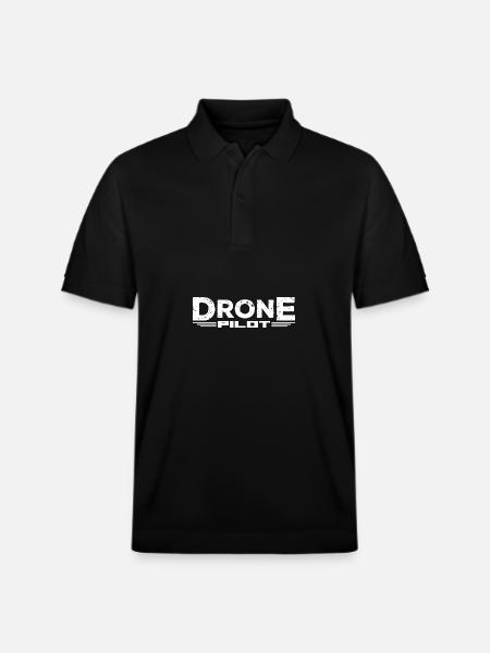 Drone Pilot - Stanley/Stella Unisex Bio-Poloshirt PREPSTER - Schwarz