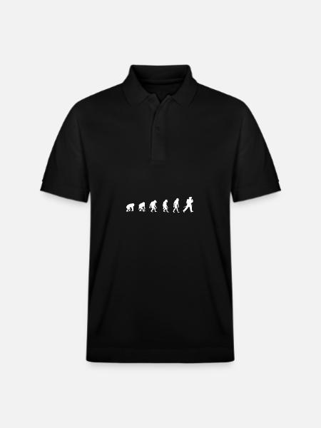 Pompier Pompier Pompier - Polo PREPSTER bio Stanley/Stella Unisexe - noir