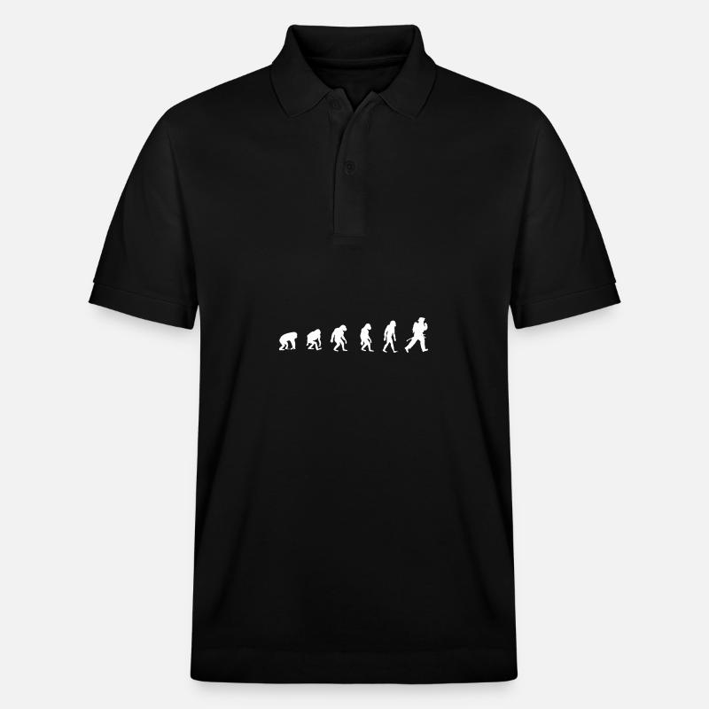 Pompier Pompier Pompier - Polo PREPSTER bio Stanley/Stella Unisexe - noir
