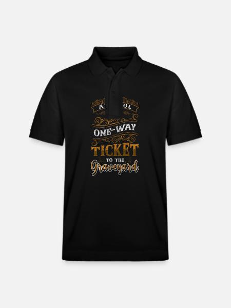 Beer Quitting Drinking Health - Stanley/Stella Unisex Organic Polo Shirt PREPSTER - black