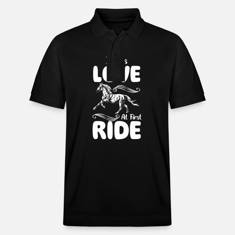 Équitation Ride Friendship Stud - Polo PREPSTER bio Stanley/Stella Unisexe - noir