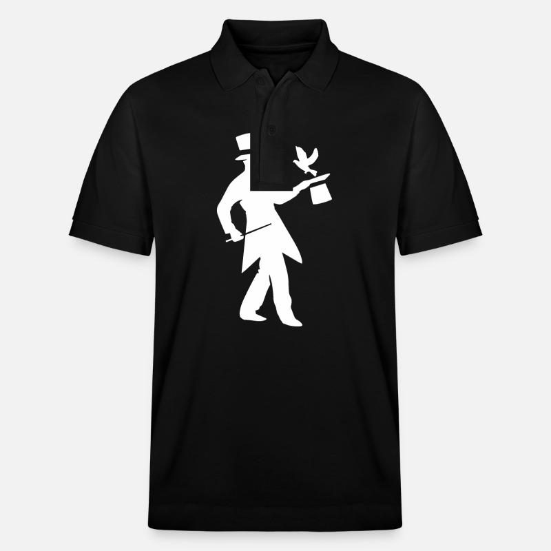 Sorcier - Polo PREPSTER bio Stanley/Stella Unisexe - noir