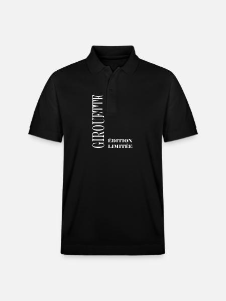 Girouette - Polo PREPSTER bio Stanley/Stella Unisexe - noir