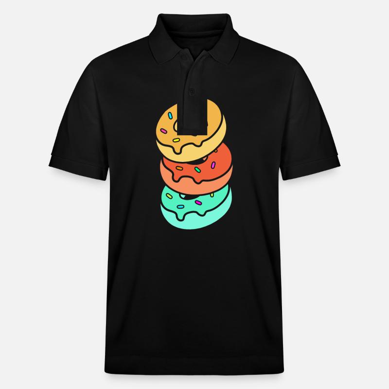 Bagel - Stanley/Stella Unisex Bio-Poloshirt PREPSTER - Schwarz