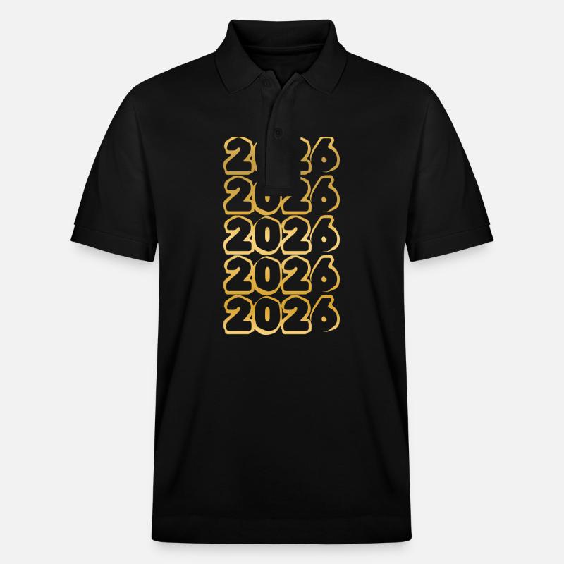 Né en 2026 - Polo PREPSTER bio Stanley/Stella Unisexe - noir