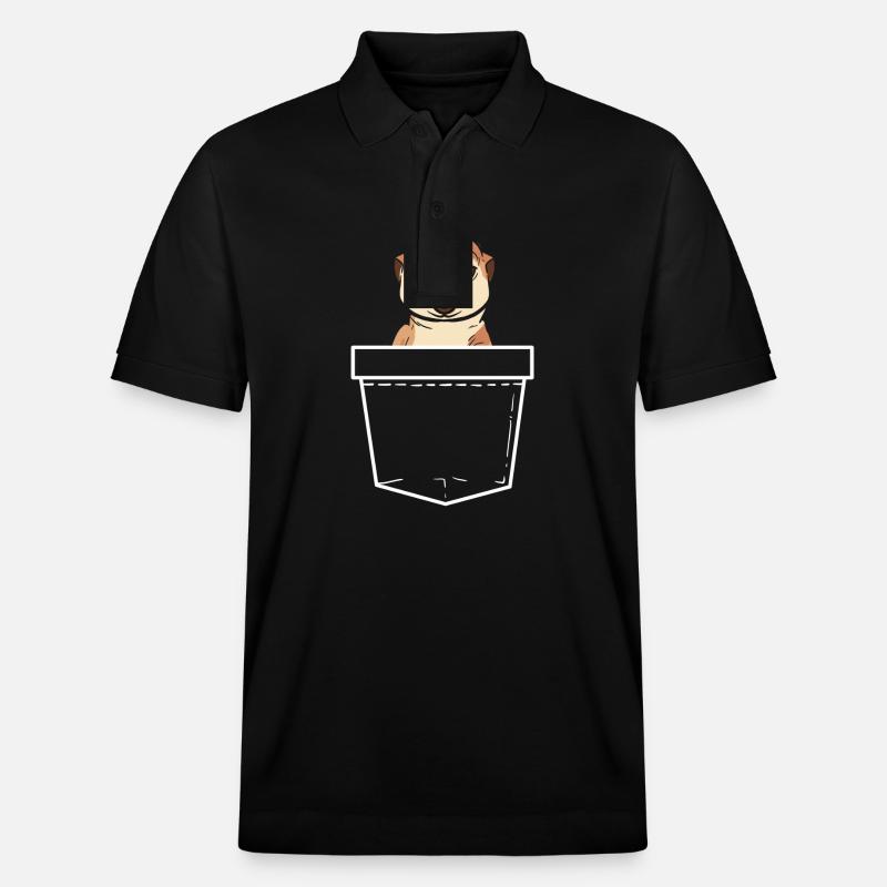 Suricate - Polo PREPSTER bio Stanley/Stella Unisexe - noir
