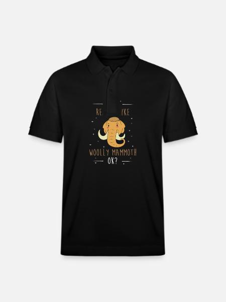 Mammoth - Stanley/Stella Unisex Organic Polo Shirt PREPSTER - black