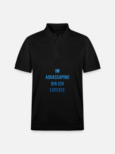 Aquascaping Aquaristik - Stanley/Stella Unisex Bio-Poloshirt PREPSTER - Schwarz