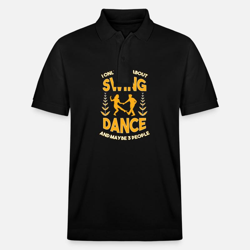 Swing Swing-Musik - Stanley/Stella Unisex Bio-Poloshirt PREPSTER - Schwarz