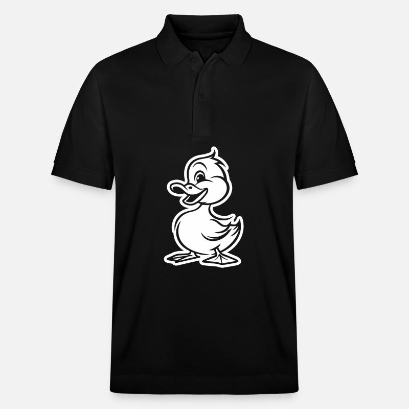 Canards - Polo PREPSTER bio Stanley/Stella Unisexe - noir