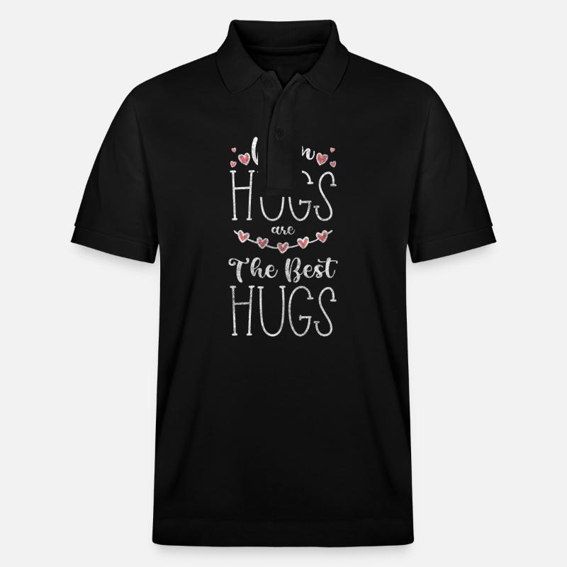 Liebe Partner Kuschelig Süß - Stanley/Stella Unisex Bio-Poloshirt PREPSTER - Schwarz