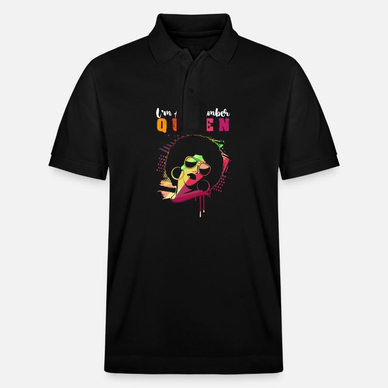 Sternzeichen Skorpion - Stanley/Stella Unisex Bio-Poloshirt PREPSTER - Schwarz