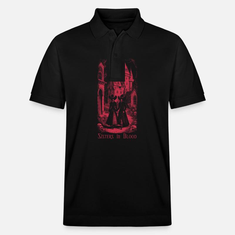 The Evil Sisters 2024 02 - Stanley/Stella Unisex Bio-Poloshirt PREPSTER - Schwarz