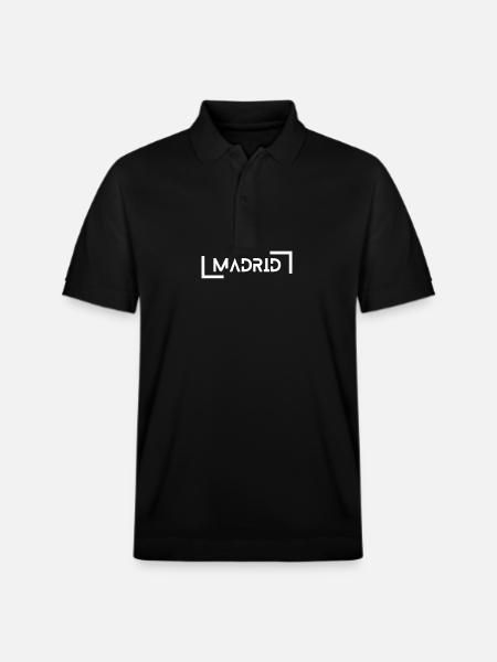 Madrid - Stanley/Stella Unisex Bio-Poloshirt PREPSTER - Schwarz