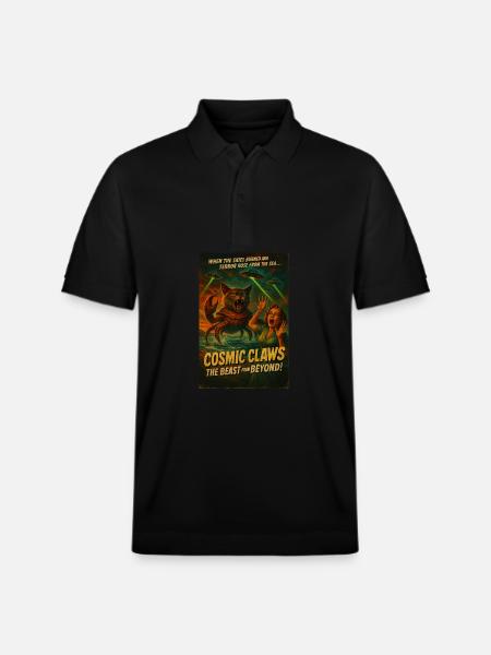 Cosmic Claws - Stanley/Stella Unisex Bio-Poloshirt PREPSTER - Schwarz