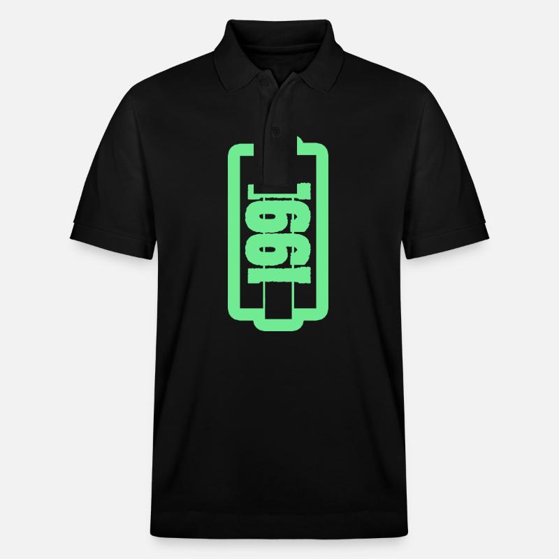 1991 - Polo PREPSTER bio Stanley/Stella Unisexe - noir