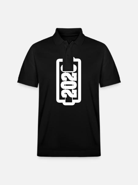 Year 2020 - Stanley/Stella Unisex Organic Polo Shirt PREPSTER - black