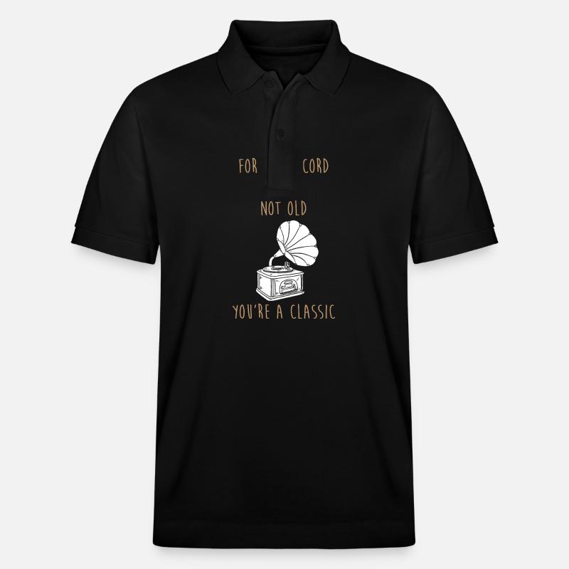 Vinyl - Stanley/Stella Unisex Bio-Poloshirt PREPSTER - Schwarz