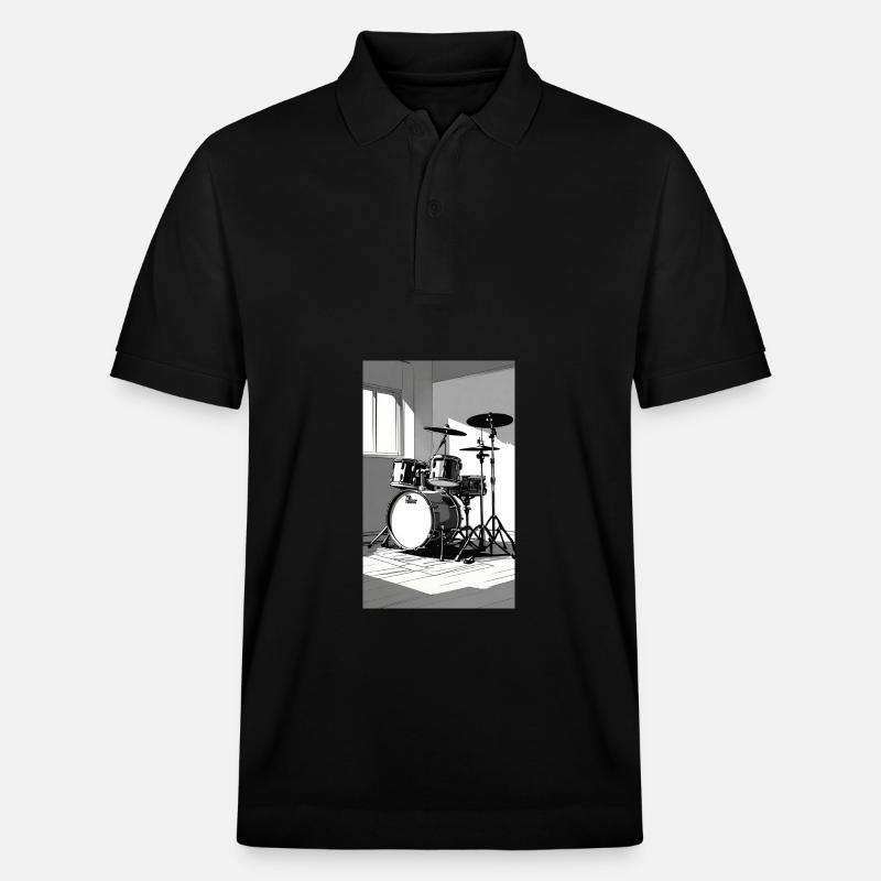 Percussion - Polo PREPSTER bio Stanley/Stella Unisexe - noir