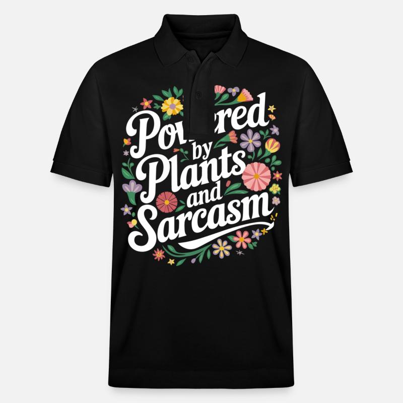 Végétarien Végétalien Végétarien Végétarien - Polo PREPSTER bio Stanley/Stella Unisexe - noir