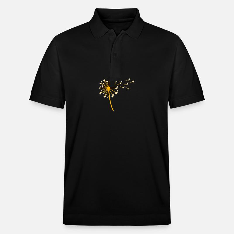 Gans - Stanley/Stella Unisex Bio-Poloshirt PREPSTER - Schwarz