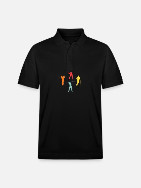 Golfeur Evolution Golf - Polo PREPSTER bio Stanley/Stella Unisexe - noir
