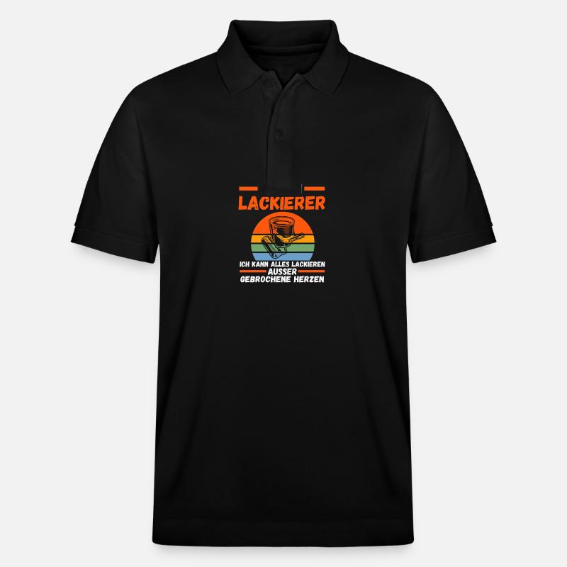 Peintre automobile Peintre automobile Peintre - Polo PREPSTER bio Stanley/Stella Unisexe - noir
