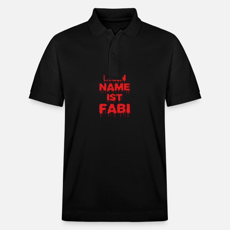 Fabian - Stanley/Stella Unisex Bio-Poloshirt PREPSTER - Schwarz