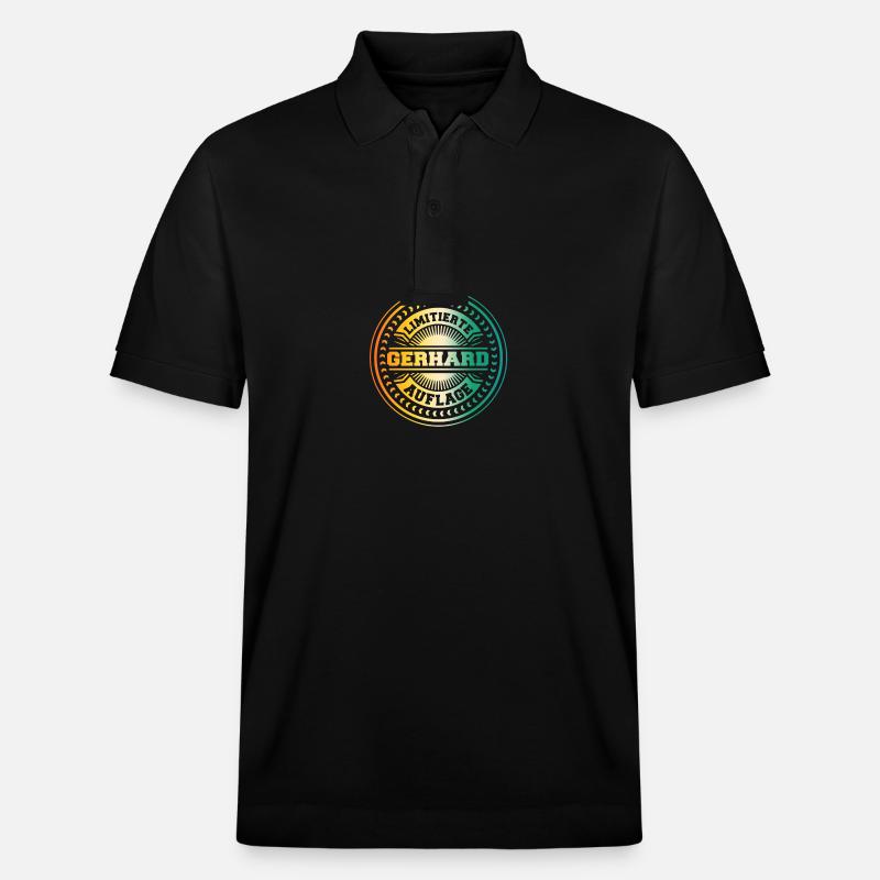 Gerhard - Polo PREPSTER bio Stanley/Stella Unisexe - noir