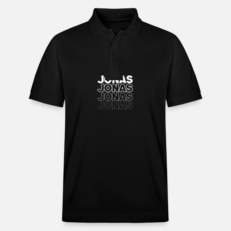 Jonas - Polo PREPSTER bio Stanley/Stella Unisexe - noir
