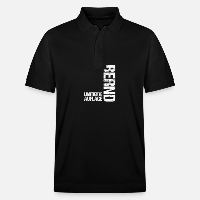 Bernd - Stanley/Stella Unisex Bio-Poloshirt PREPSTER - Schwarz