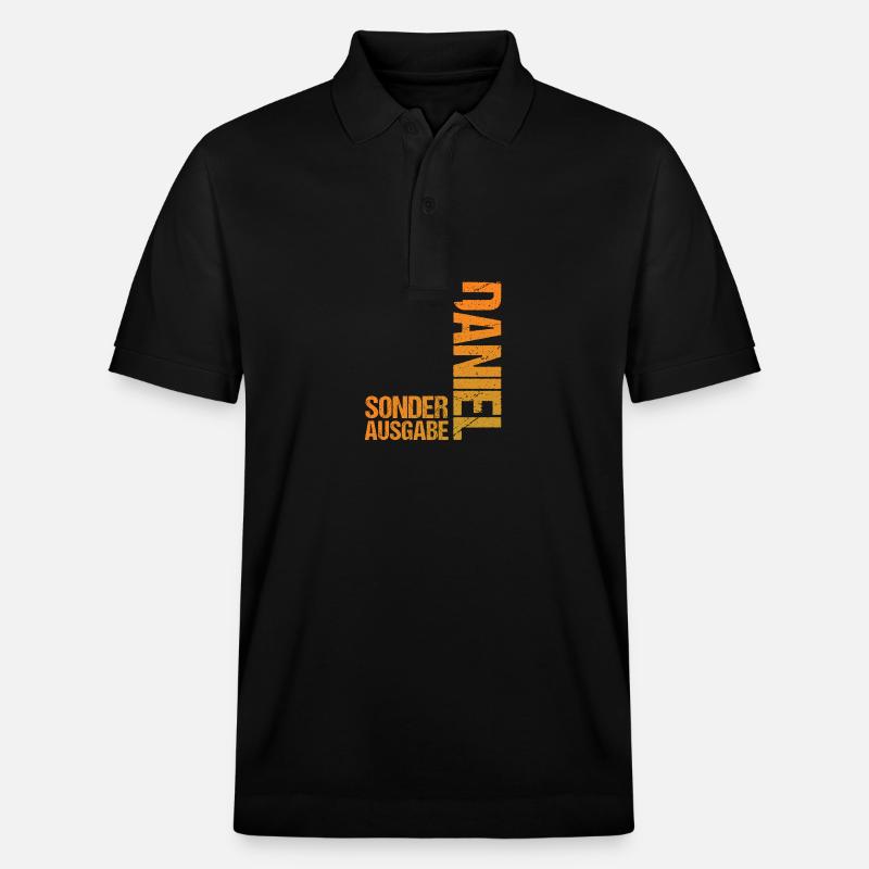 Daniel - Stanley/Stella Unisex Bio-Poloshirt PREPSTER - Schwarz