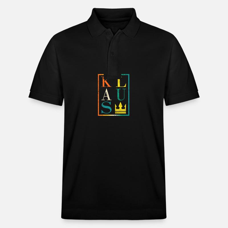 Klaus - Stanley/Stella Unisex Bio-Poloshirt PREPSTER - Schwarz