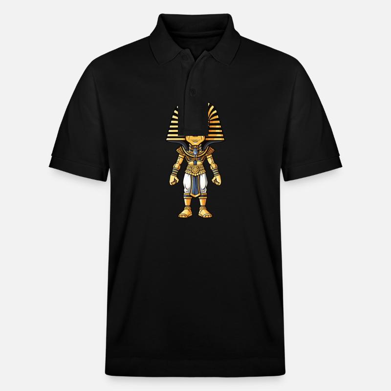 Bande dessinée Pharaon - Polo PREPSTER bio Stanley/Stella Unisexe - noir
