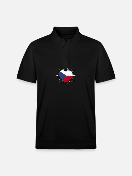 Tchèques République tchèque - Polo PREPSTER bio Stanley/Stella Unisexe - noir