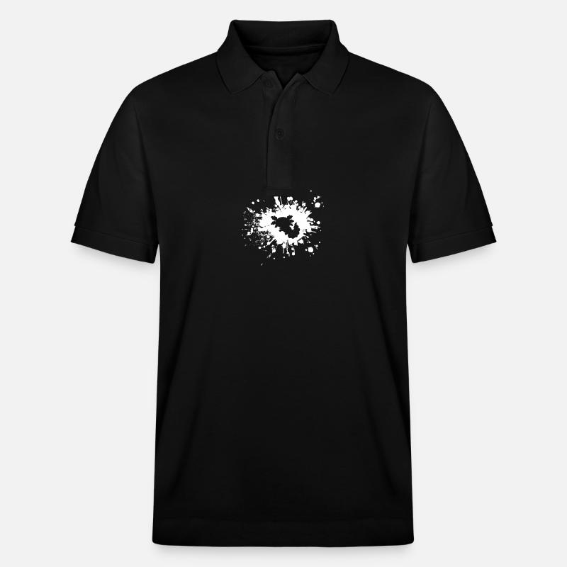 Axolotl - Polo PREPSTER bio Stanley/Stella Unisexe - noir