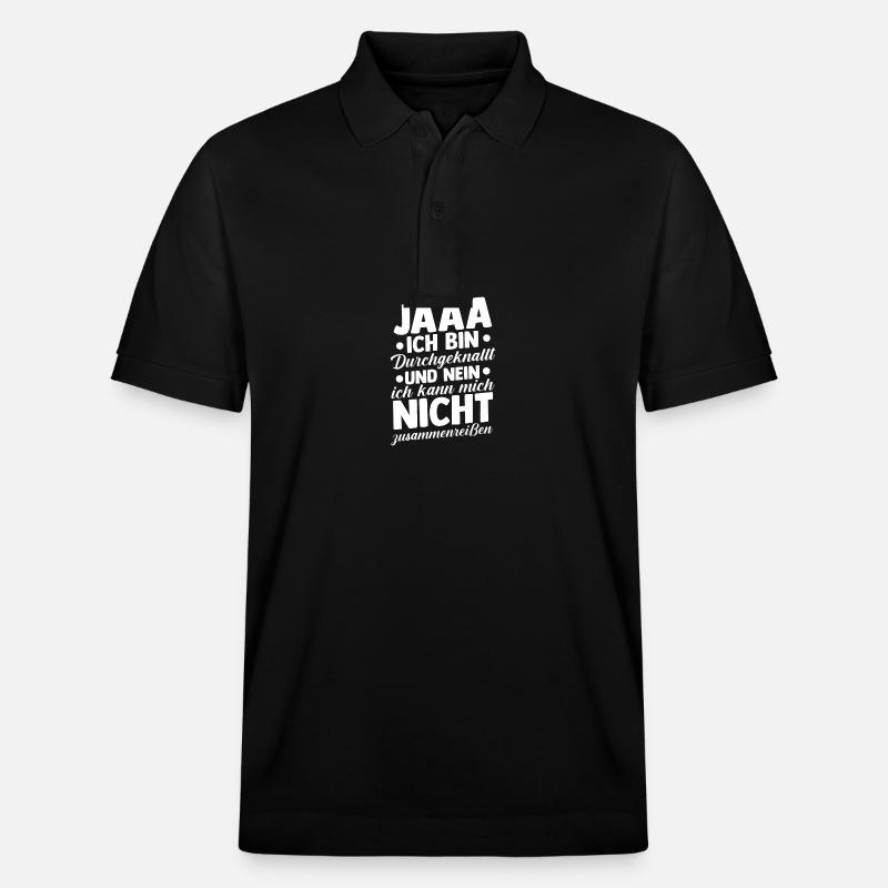 Arbeitskollegen Witziges Geschenk - Stanley/Stella Unisex Bio-Poloshirt PREPSTER - Schwarz
