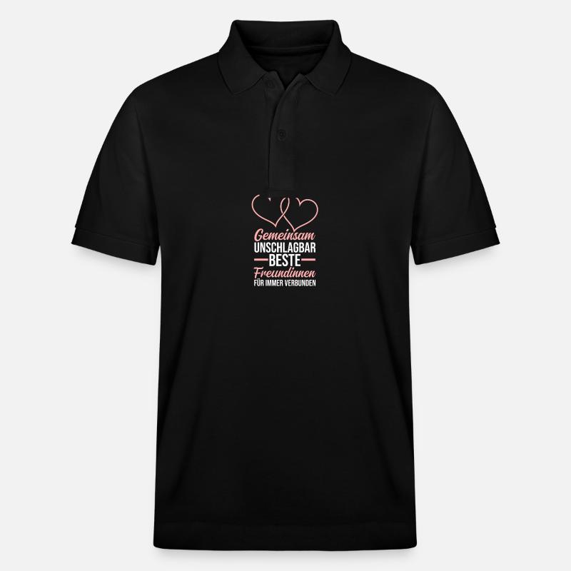 Meilleur ami - Polo PREPSTER bio Stanley/Stella Unisexe - noir