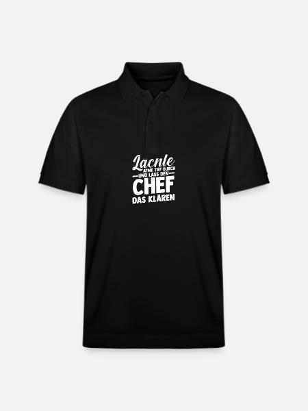 Team Leader Farewell - Stanley/Stella Unisex Organic Polo Shirt PREPSTER - black